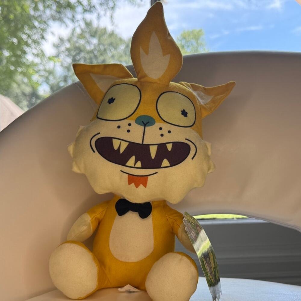 Rick and Morty Squanchy 9" Plush - New with Tags
